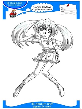 Çocuklar İçin Bakugan Boyama Sayfaları 